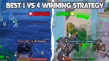 HOW TO WIN EVERY 1V4 CLUTCH IN BGMI | BGMI TIPS AND TRICKS | TAMIL