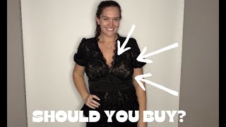 Should You Buy? - Makemechic Womens Plus Size Floral Lace Sheer Top Party V Neck Ruched Blouse Scal