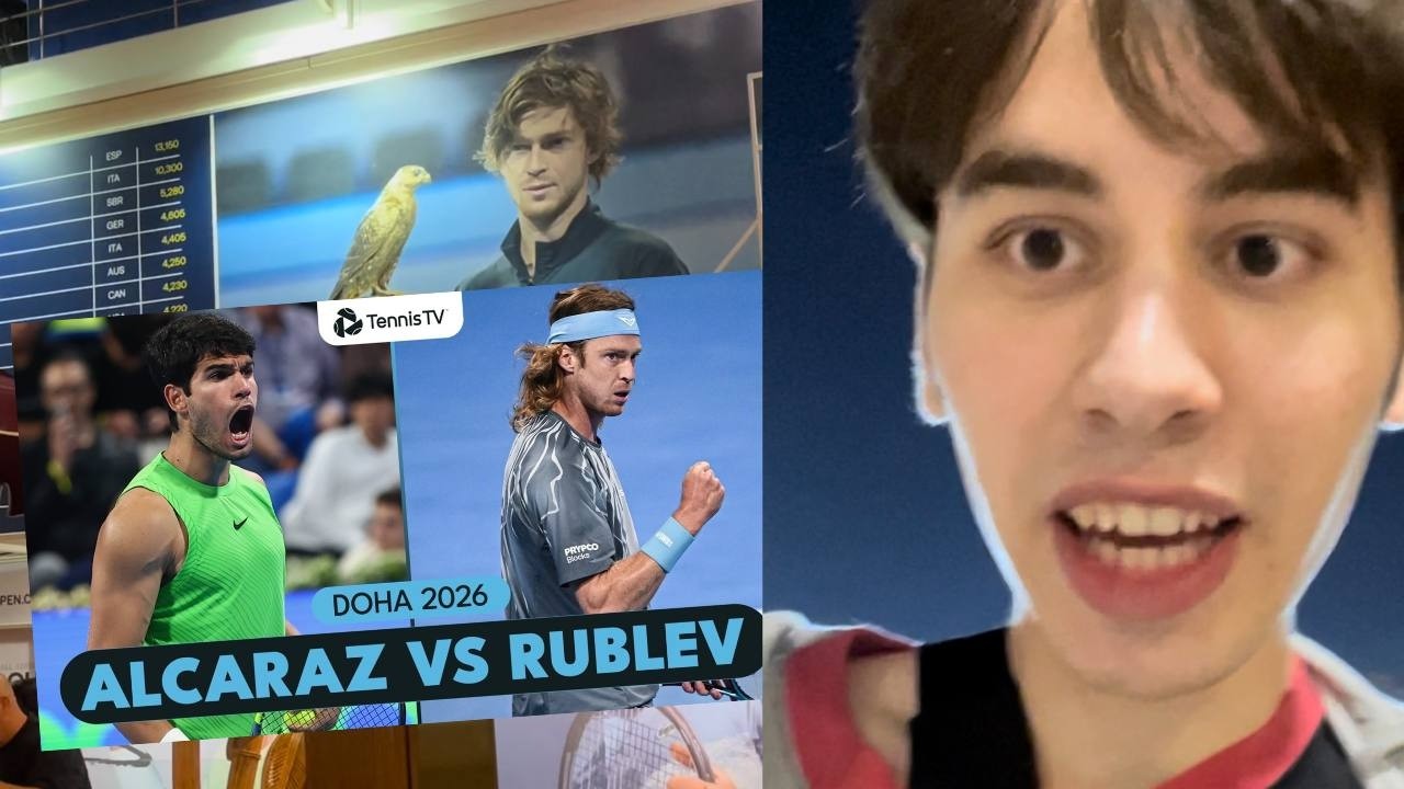 Без матчта 🔥 Rublev vs Alkaraz
