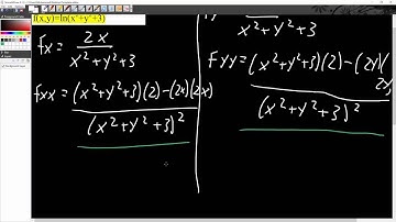Calc 3: Partial Derivatives (Step-by-Step) ptC