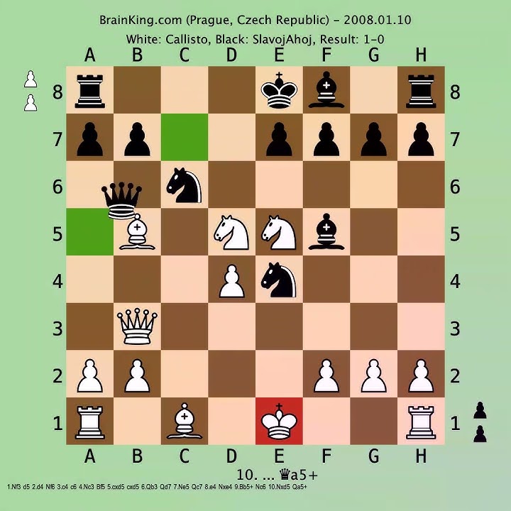 Chess openings: Queen's Gambit Accepted (D25)