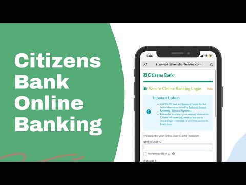 Citizens Bank Online Banking | Login | Sign In 2021