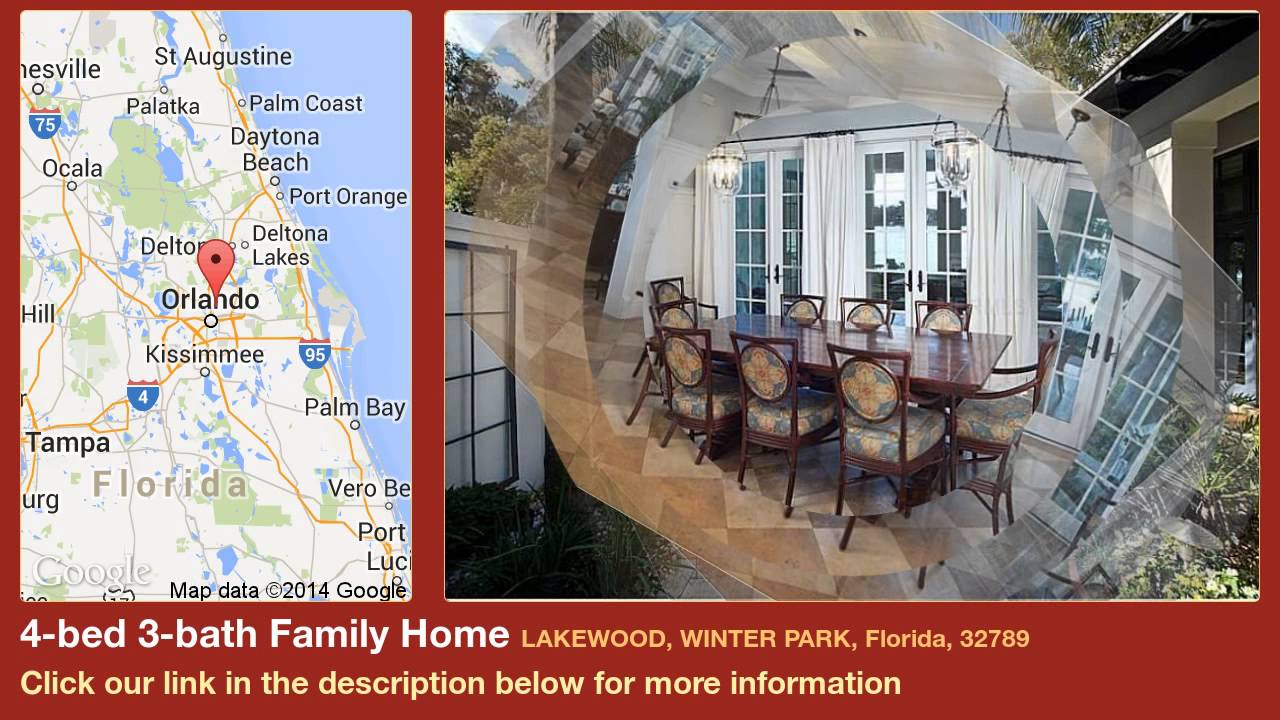 new homes in houston 4-bed 3-bath Family Home for Sale in Winter Park, Florida on florida-magic.com