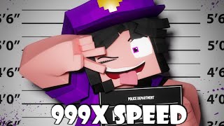 [999X SPEED] “Purple Girl” (I'm Psycho) Minecraft Animation Music Video