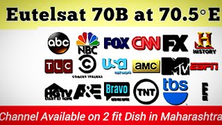 Eutelsat 70 B At 70 Est 15 Russian Channel Free  Movies Cartoon Movie 