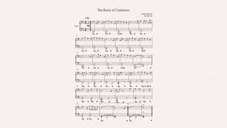 The Rains of Castamere on Piano with sheet