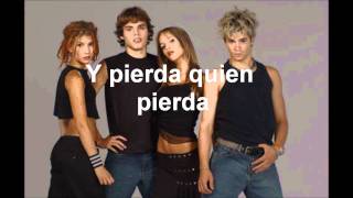 Erreway - Rebelde way (Con letra) chords sheet
