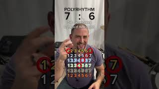 How To Play 7:6 #polyrhythms In 20 Seconds!