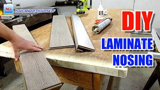 Make a Nosing With Laminate Flooring Scraps