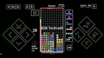 Techmino Mobile sub 32s 40L sprint by Anik