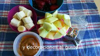 Manualidad, Brochetas de Frutas, Javiera Arias, Francisca Fariña, sección 1