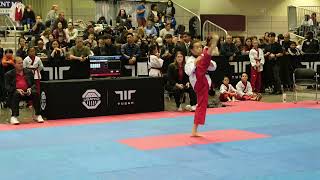 2024 U.S. REGIONAL TAEKWONDO QUALIFIER - EAST Youth Individual Female DSCF3832