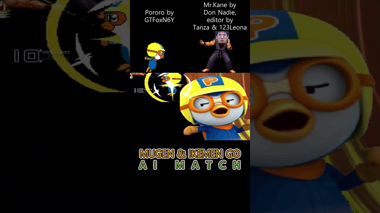 【MUGEN Ikemen GO】Mr.Kane vs Pororo 