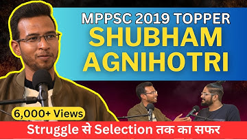 MPPSC Aspirant का Struggle से Selection तक का सफर | AD Shubham Agnihotri on Indian Aspirant Show