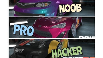 Noob Vs Pro Vs hacker (drift max pro )