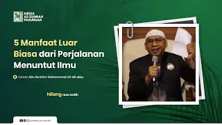 5 Manfaat Luar Biasa dari Perjalanan Menuntut Ilmu