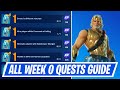 Fortnite Complete Week 0 Quests - How to EASILY Complete Week 0 Challenges in Chapter 5 Season 1
