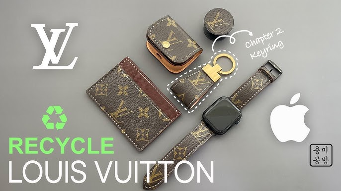 EP. 01] How to make a Louis Vuitton AirPods case from an old bag 