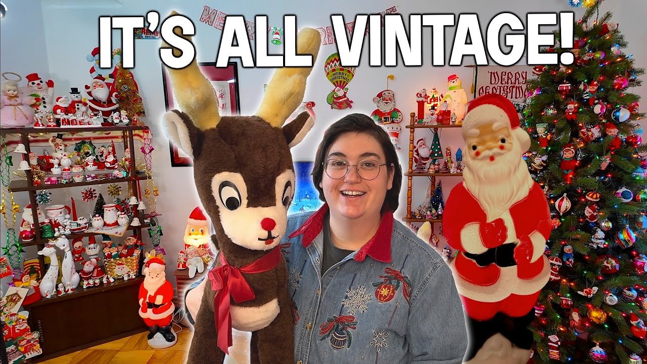 Vintage Christmas Home Decor Tour 2025!