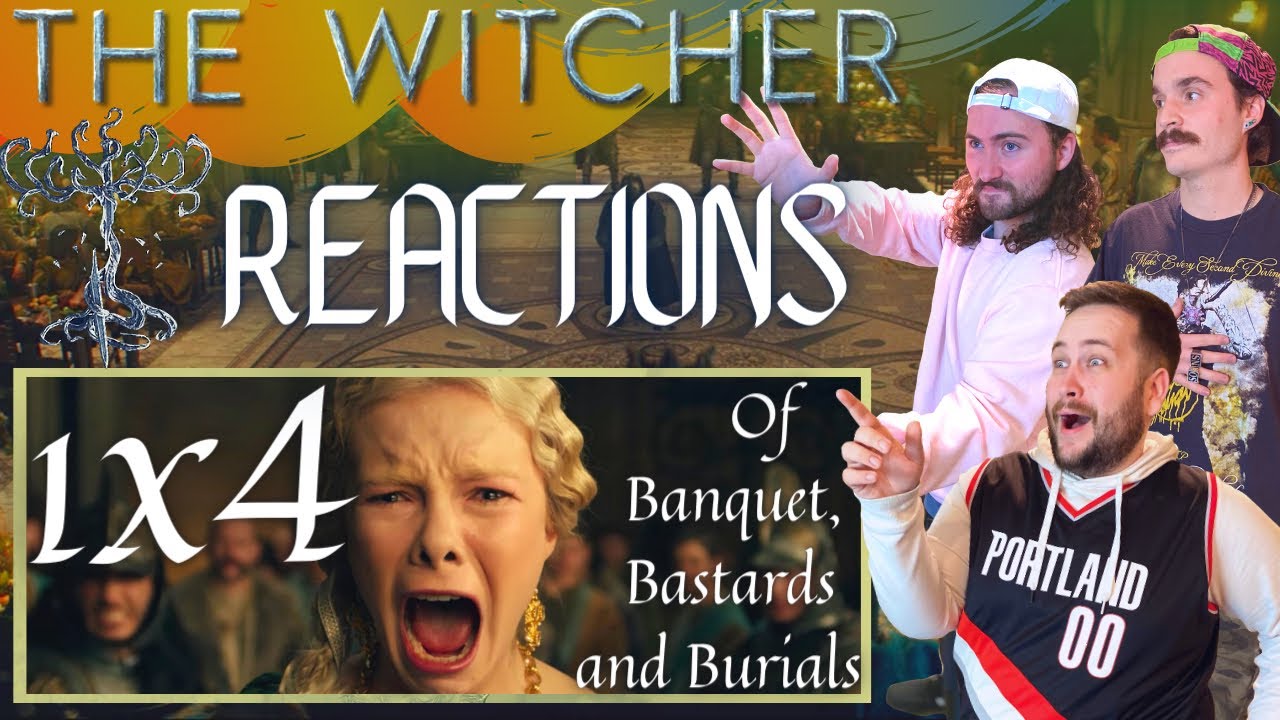 The Witcher 1x4 REACTION!! "Of Banquets, Bastards and Burials"