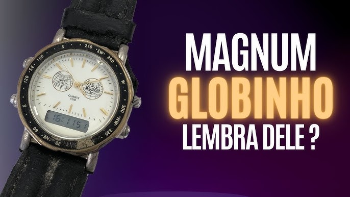 Relógio masculino dourado automático da Magnum MA33844A