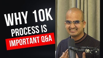10K का Process क्यों ज़रूरी है? #ravirkumar #drravirkumar #stockmarket 8447744881