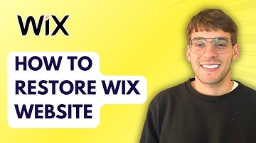 How to Restore Wix Website [2025 Guide]