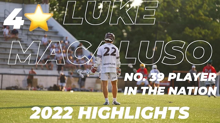 Luke Macaluso No. 39 Player in the Nation | 2022 S...