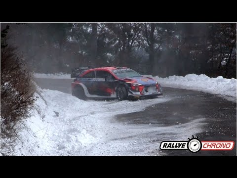 Test Rallye Monte Carlo 2021 - Thierry Neuville - Flat out & Mistakes - RallyeChrono