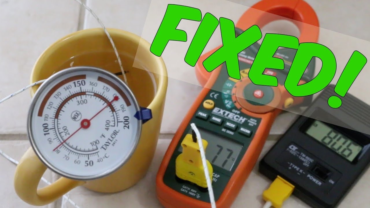 K Type Thermocouple Repair - YouTube