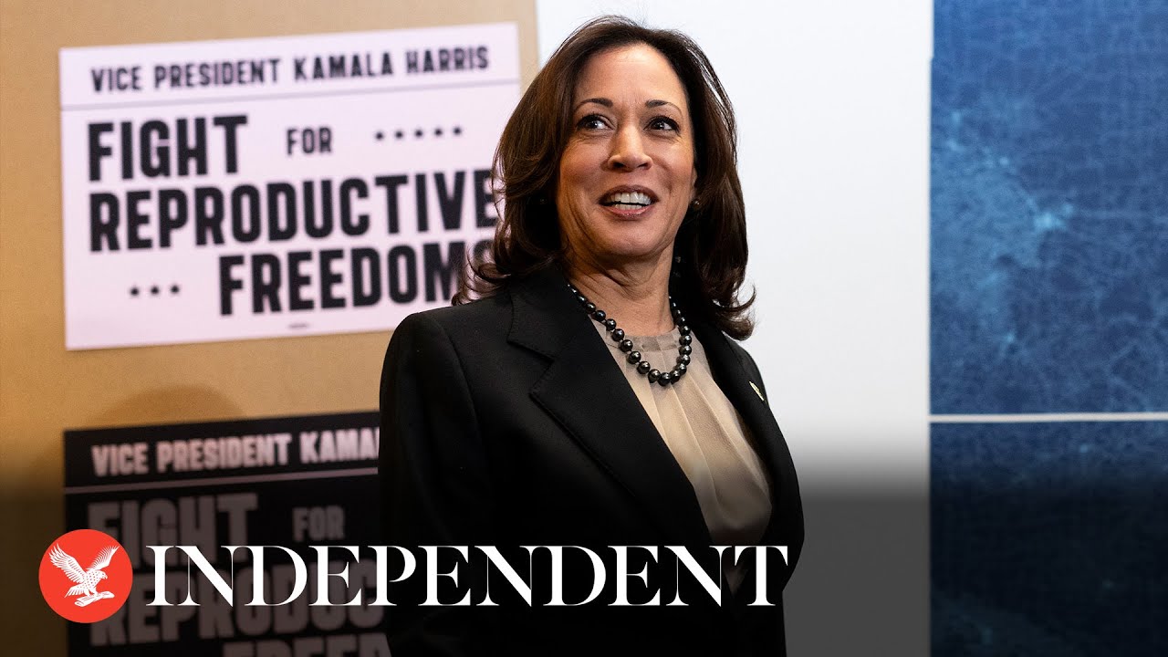 Live: Kamala Harris delivers remarks on Florida's six-week abortion ban ...