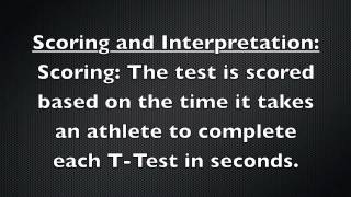 Strength And Conditioning T-Test Presentation