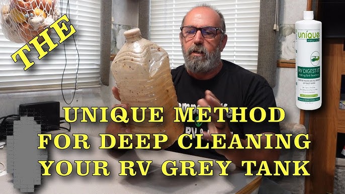 How to check and drain your RV grey water holding tank 