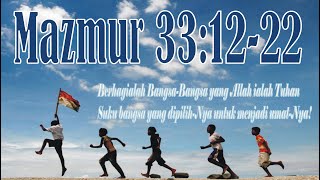 Kidung Pujian/Nyanyian Rohani/Jabur/Mazmur/Nyanyian Mazmur 33:12-22