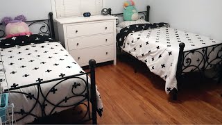 Vecelo metal bed frame assembly   bedroom makeover