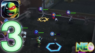 Ninja Turtles Legends: Gameplay Walkthrough Part 3 - Spider Bytez (iOS, Android)