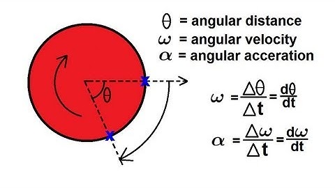 Physics 11  Rotational Motion (1 of 6) Angular Velocity and Angular acceleration