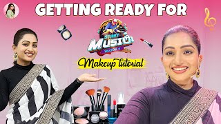 Getting Ready for Start Music Show - Makeup Tutorial - Nakshathra Nagesh