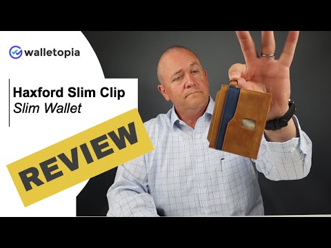 Haxford’s Slim Clip Wallet Adds Capacity To Your Traditional Money Clip