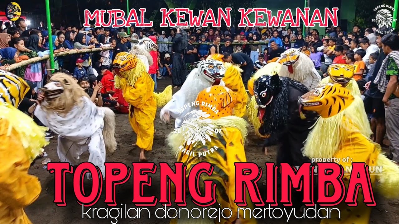 🔴MUBALL.. KEWAN KEWANAN TOPENG RIMBA LIVE MALIYAN KALINEGORO MERTOYUDAN #topengrimba