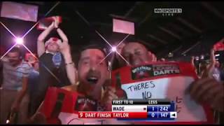 Two 9 Darters In One Match From Phil Taylor Almost Three 9 Darters 16 Perfect Darts