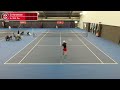 2024 Tennis Canada Fischer U14 Indoor National Championships 🎾 Court 5 | Day 4 [April 4, 2024]