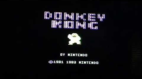 Crazy Kong Atari 5200