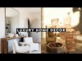 Luxury home decor on a budget  interior design trends 2024
