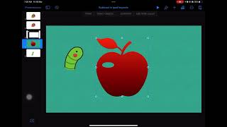 Using Subtract feature in iPad Keynote
