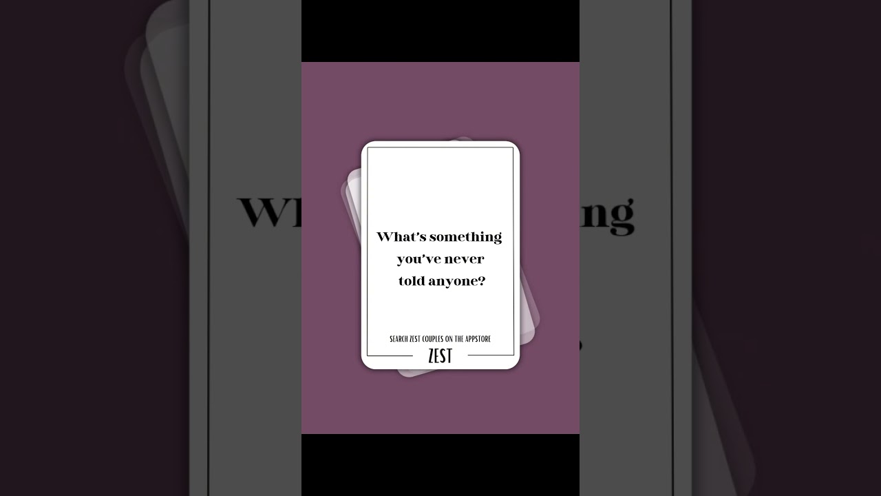 What's your biggest fear in your relationship? 