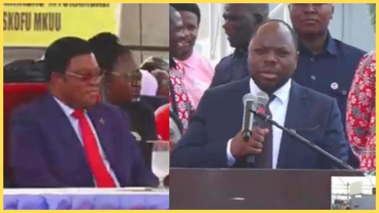 RC CHALAMILA AMVUNJA MBAVU WAZIRI MKUU NA ASKOFU MKUU WA TAG KWA UTANI WAKE/ NILIKUWA NA NJAA…