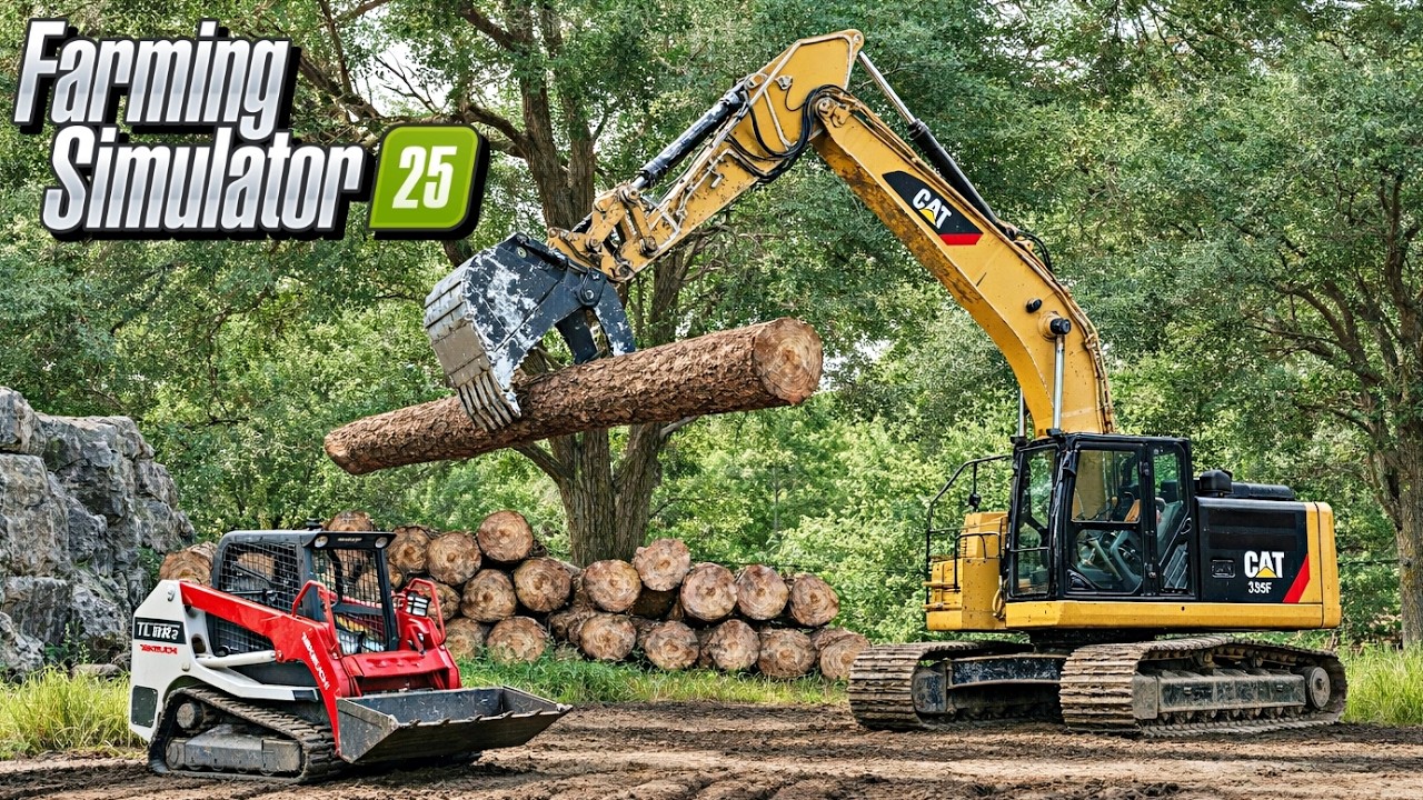THE ULTIMATE High-Production Logging Fleet in - FS25 - YouTube