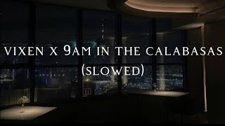 vixen x 9am in the calabasas (slowed)