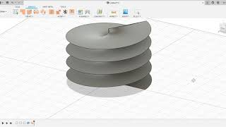 Построение шнека во Fusion 360/ Build a screw in Fusion 360